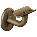 手すり 金物 マツ六 32mm ブラケット横型カバー付 BE-01B ブラウン 部品 手摺 tesuri 玄関 階段 トイレ diy 介護