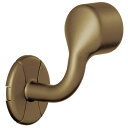 手すり 金物 マツ六 32mm 横受エンドブラケット 左用 BE-10LB ブラウン 部品 手摺 tesuri 玄関 階段 トイレ diy 介護
