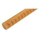 手すり 手すり棒 マツ六 32アッシュ丸棒 ディンプル付 φ32mm×4000mm BE-134 Mオーク 手摺 金物 部品 交換 diy 部材 階段 介護 リ...