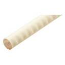 手すり 手すり棒 マツ六 32アッシュ丸棒 ディンプル付 φ32mm×4000mm BE-144 ホワイト 手摺 金物 部品 交換 diy 部材 階段 介護 リ...