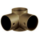 手すり 金物 マツ六 32mm 四方ヒッパリ BE-27B ブラウン 部品 手摺 tesuri 玄関 階段 トイレ diy 介護
