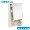 RP東プラ キャビネット スリムタイプ TW-T300 サイズ W270×H500×D120mm 洗面所 洗面台 鏡 ミラー 収納 コンパクト 浴室 化粧台 ウォール 壁面