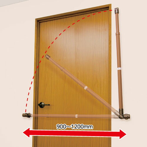 マツ六 遮断機式伸縮手すりブラケット 左右兼用 BF-101 全6色 手摺 tesuri 金物 部品 玄関 階段 トイレ diy 介護 後付 リフォーム 屋内 ...