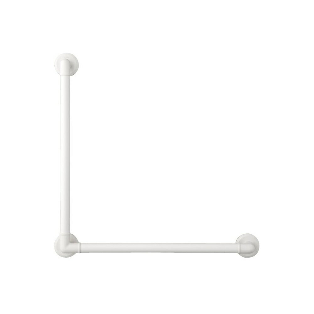 浴室 手すり マツ六 32ソフトアクアレールプラスL型ハンド Φ32×600×600 SAP-K-N6060W 手摺 tesuri 風呂..