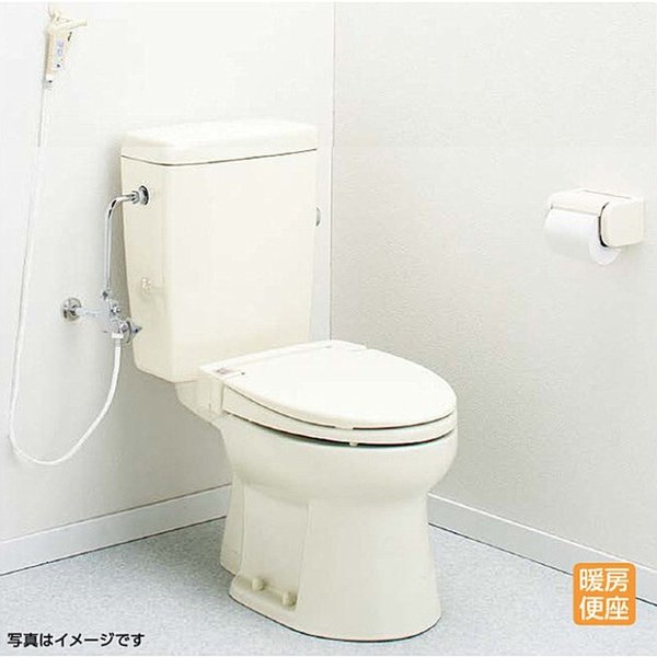 嫌な臭いもシャットアウト 7 アサヒ衛陶 10 7 11限定クーポン配布中 簡易水洗トイレ アサヒ衛陶 暖房便座 サンクリーン 暖房便座 手洗無し 便器 壁給水 品番af400lr46 ラブリーアイボリー色 ジュールプラス店