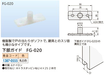 アトム下部ガイド FG−020