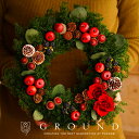 クリスマスリース クリスマス リース 玄関 プリザーブドフラワー ブリザードフラワー おしゃれ 結婚祝い 新築祝い 送料無料 誕生日 花 プリザ ブリザーブドフ...