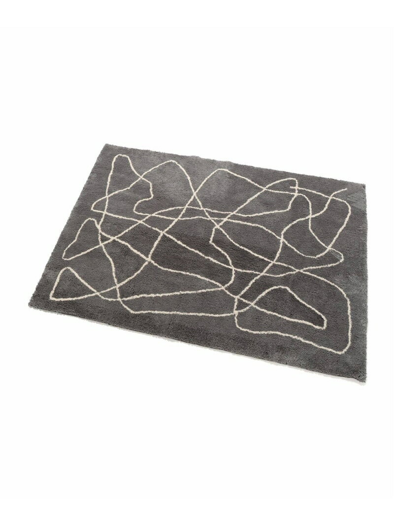 FERNERO RUG 140x200 フェルネロラグ JOURNAL STANDARD FURNITURE ジャーナルスタンダードファニチャー インテリア・生活雑貨 カーペット・ラグ・マット グレー ブラウン【送料無料】[Rakuten Fashion] [3]