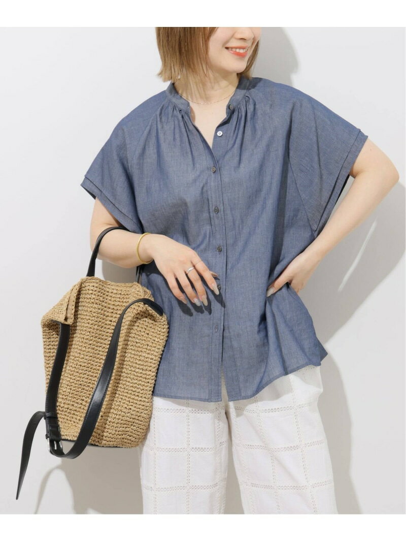 Rakuten - 《予約》フリルスリーブブラウス JOURNAL STANDARD relume ジャーナル スタンダード レリューム トップス シャツ・ブラウス ネイビー ブルー【先行予約】*【送料無料】[Rakuten Fashion]