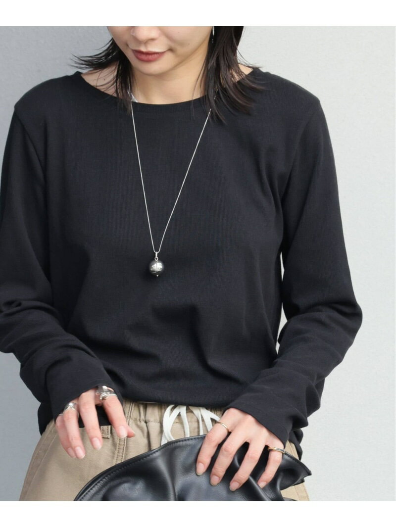 樂天商城 - 《追加2》ベアテレココンパクトプルオーバー JOURNAL STANDARD ジャーナル スタンダード トップス カットソー・Tシャツ ブラック ホワイト【送料無料】[Rakuten Fashion]