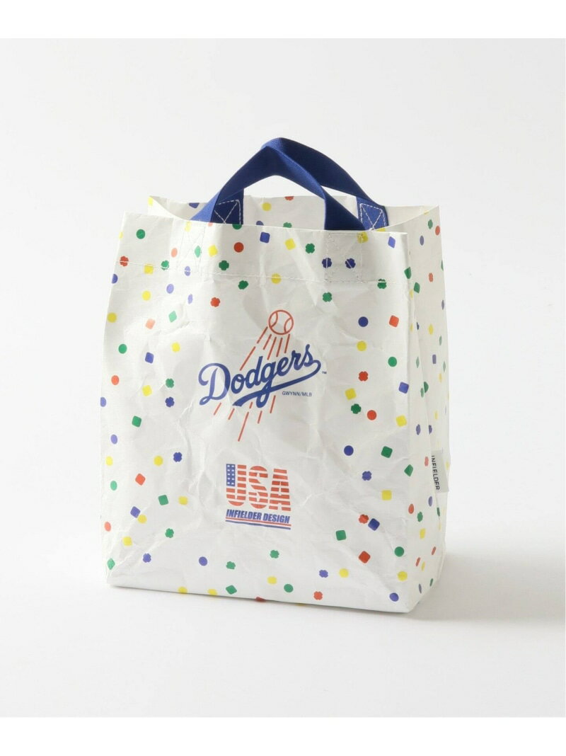 INFIELDER DESIGN / インフィールダーデザイン MLB タイペック YYB JOURNAL STANDARD ジャーナル スタンダード バッグ トートバッグ ホワイト