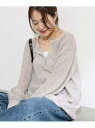 《追加予約》ヘンリーメッシュニット JOURNAL STANDARD ジャーナル スタンダード トップス ニット グレー ブラック ブラウン【先行予約】*【送料...