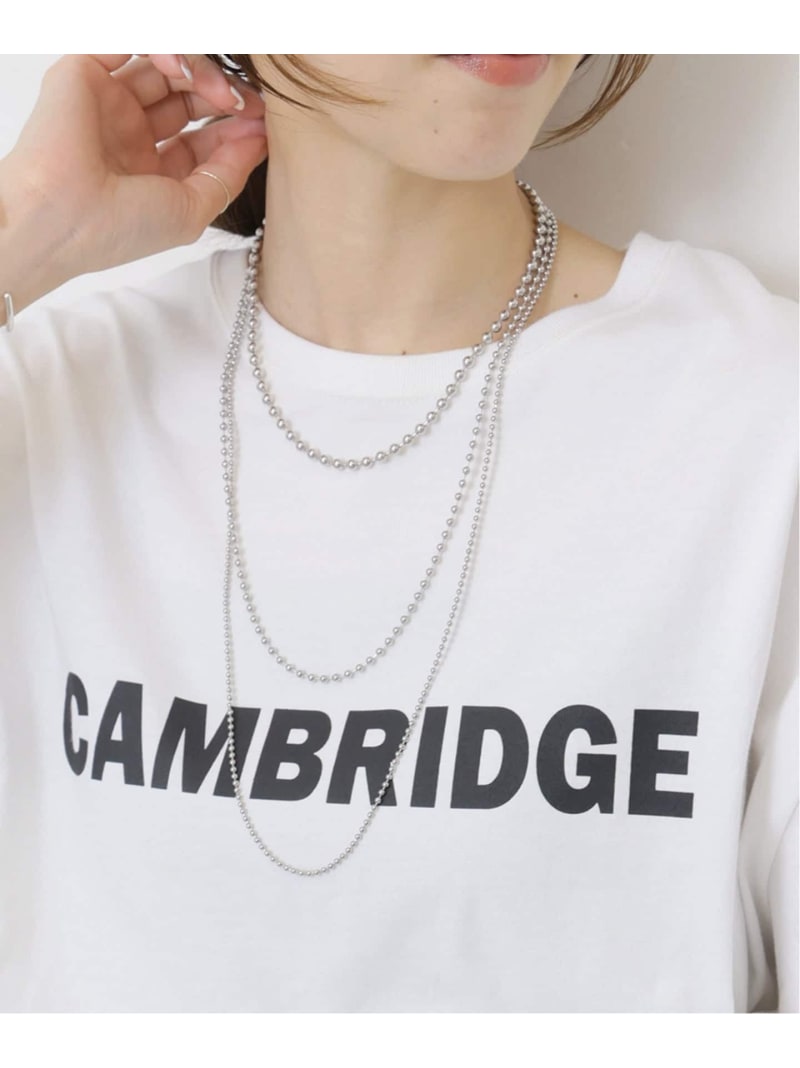 [New Arrival] RELUME Ball Chain 3-Piece Set N/L JOURNAL STANDARD relume Journal Standard Relume Accessories & Watches Necklace Silver Gold [Free Shipping] [Rakuten Fashion]