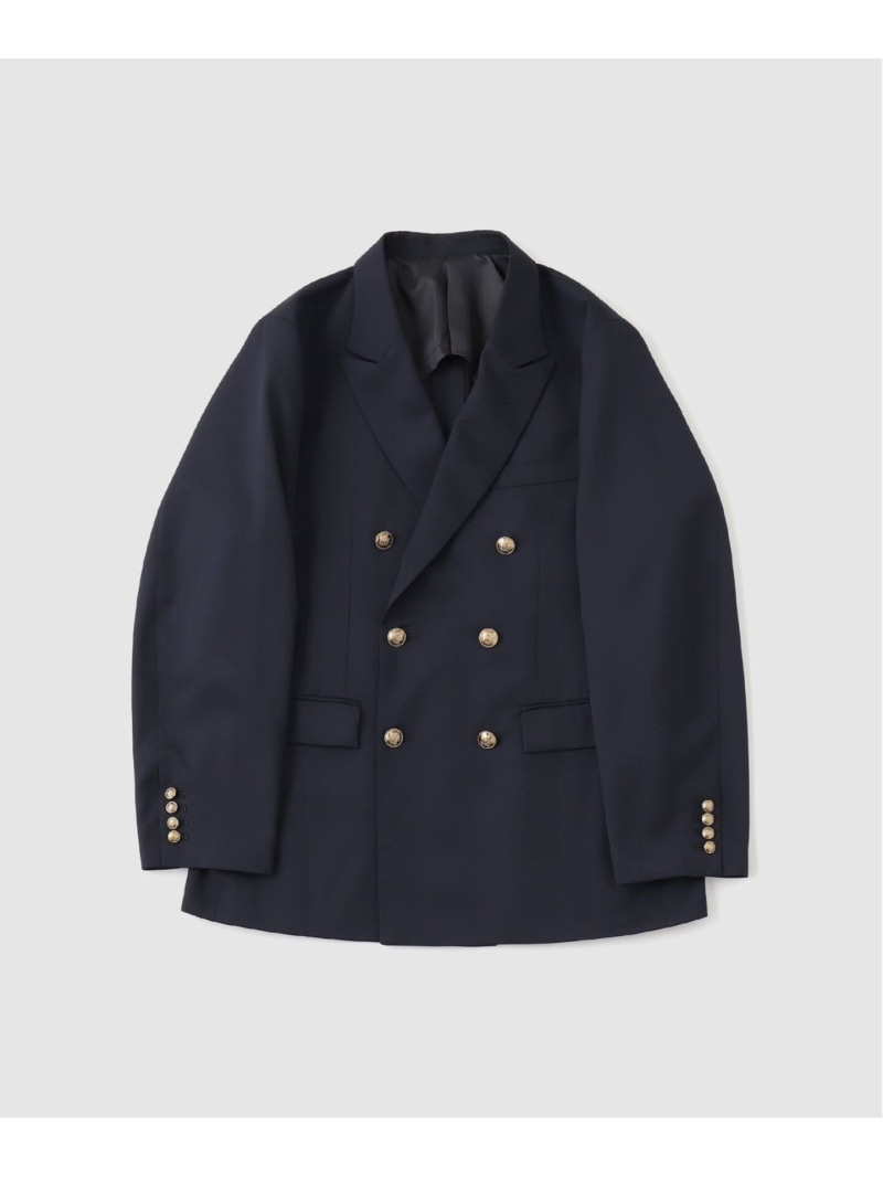 【予約商品について】 ※「先行予約販売中」「予約販売中」をご注文の際は予約商品についてをご確認ください。■重要なお知らせ※ 当店では、ギフト配送サービス及びラッピングサービスを行っておりません。ラッピング・ギフト配送について同時に複数の商品を注文された場合メーカー希望小売価格について置き配についてご利用ガイドJOURNAL STANDARD（ジャーナル スタンダード）T/W ダブルブレスト ブレザーリラックス感と知的さを両立させたブレザー上質なT/Wギャバジン素材を使用し、程よい厚みと美しい光沢感が特徴のダブルブレストブレザーです。程よくゆとりのあるサイジングと、立体的なシルエットが、リラックス感がありながらも洗練された印象を演出します。ビジネスシーンではシャツやネクタイと合わせて、品格のあるスタイルに。週末にはカットソーやニットと合わせて、カジュアルダウンした着こなしもおすすめです。オンオフ問わず、大人のワードローブに欠かせない万能アイテムです。＊＊＊＊＊＊＊＊＊＊＊＊＊＊＊＊＊＊＊＊＊＊裏地：背抜き伸縮性：なし光沢感：ややあり生地の厚さ：普通＊＊＊＊＊＊＊＊＊＊＊＊＊＊＊＊＊＊＊＊＊＊※取り扱いについては、商品についている品質表示でご確認ください。※照明の関係により、実際よりも色味が違って見える場合があります。またパソコン・スマートフォンなどの環境により、若干製品と画像のカラーが異なる場合もございます。※商品の色味は、商品アップ画像をご参照ください。型番：26010600558010-040-802 RC1072【採寸】サイズ肩幅身幅着丈袖丈袖口重さ(g)S43517059.528538M455372.56029556L475774.56331590商品のサイズについて【商品詳細】中国素材：表地:ポリエステル71%、毛29% 裏地:ポリエステル100%サイズ：S、M、L本体:ドライクリーニング※画面上と実物では多少色具合が異なって見える場合もございます。ご了承ください。商品のカラーについて