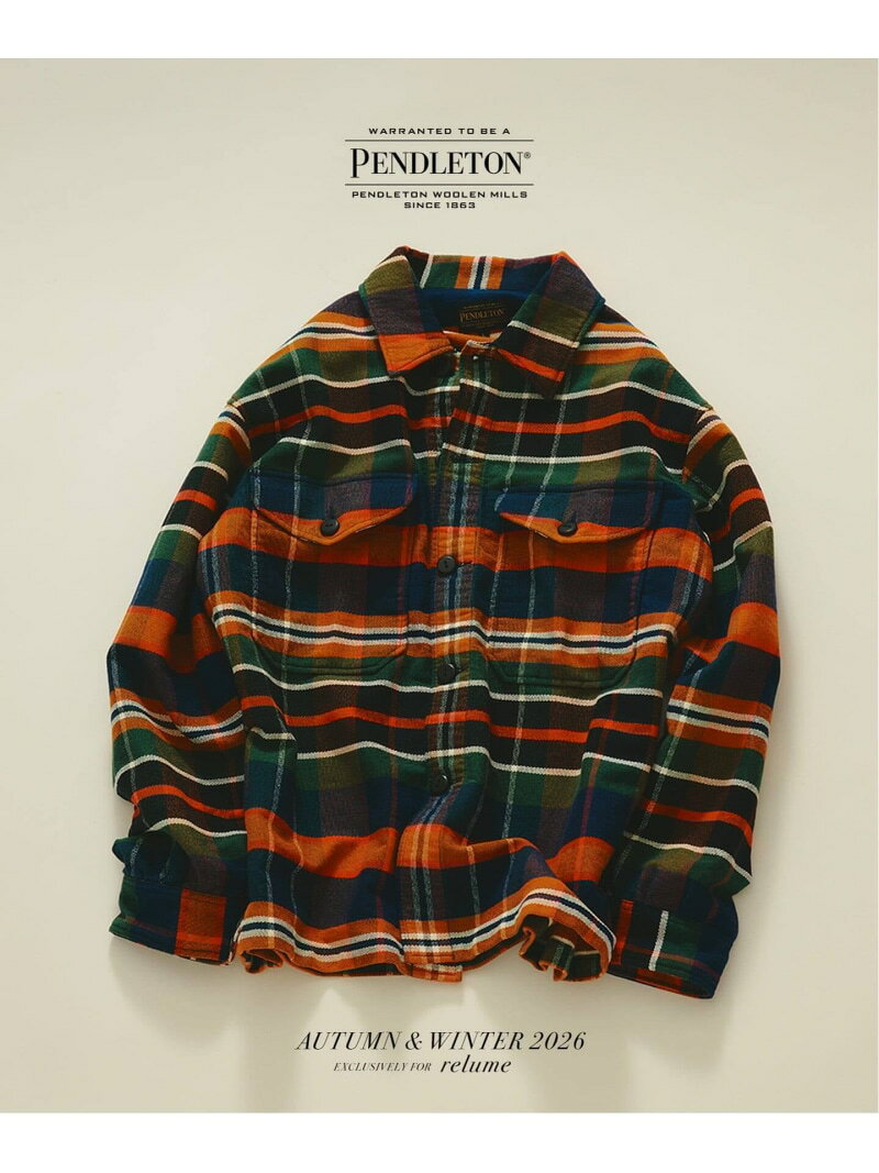 《予約》PENDLETON ペンドルトン 別注 コットンダック CPO シャツジャケット…