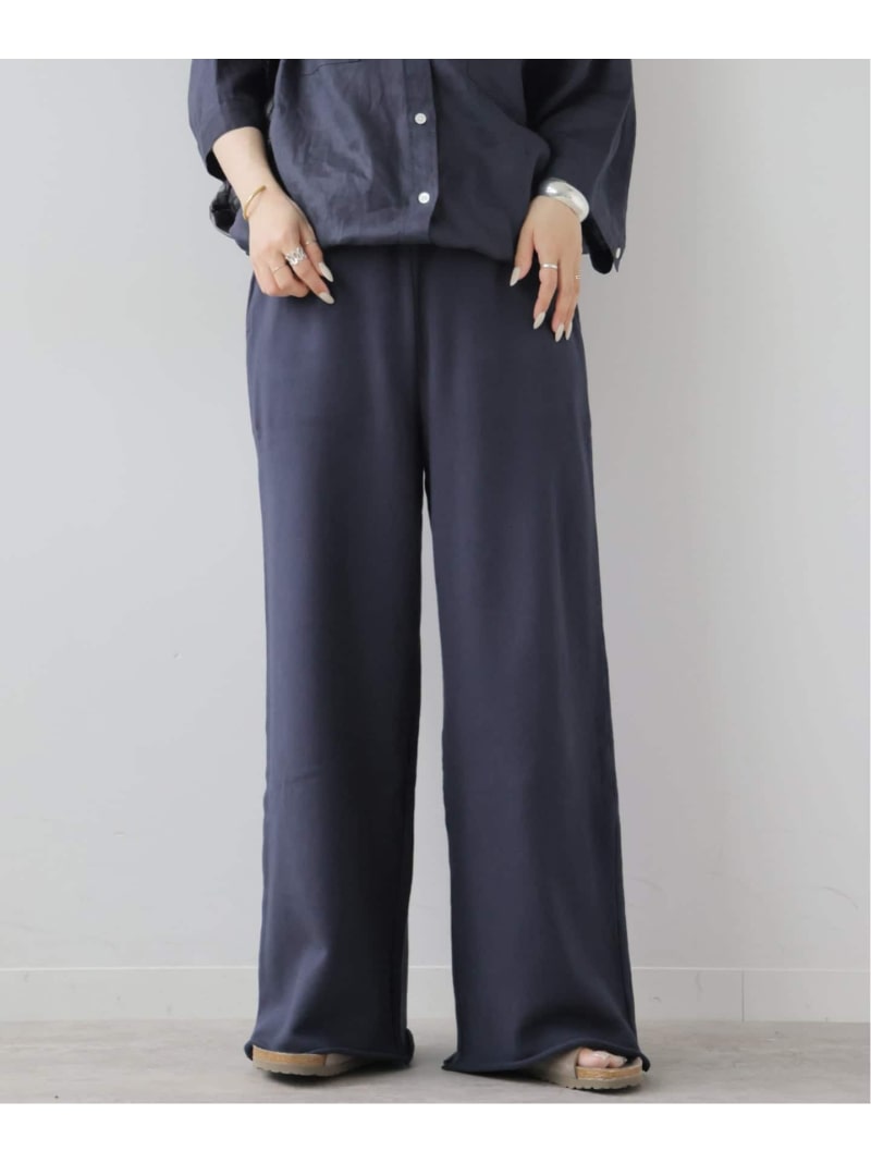 Rakuten - 《WEB限定追加2》ワイドスウェットパンツ JOURNAL STANDARD relume ジャーナル スタンダード レリューム パンツ ジャージ・スウェットパンツ ネイビー ブラウン【送料無料】[Rakuten Fashion]