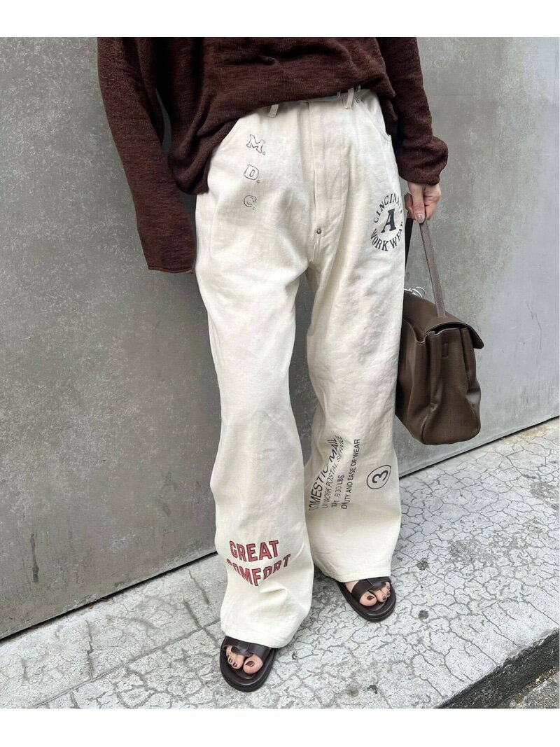 樂天商城 - 《追加》別注【PAYDAY/ペイデイ】For JS プリントペインターPT JOURNAL STANDARD ジャーナル スタンダード パンツ その他のパンツ ピンク ベージュ【送料無料】[Rakuten Fashion]