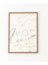 【Cy Twombly｜サイ・トゥオンブリー】 POSTER CY TWOMBLY 1980 2nd アートフレーム JOURNAL STANDARD FURNITURE ジャーナルスタンダードファニチャー インテリア・生活雑貨 フォトフレーム・写真立て【送料無料】[Rakuten Fashion]