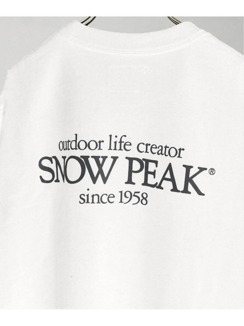 【SNOWPEAK/スノーピーク】ClassicロゴプリントTシャツ2