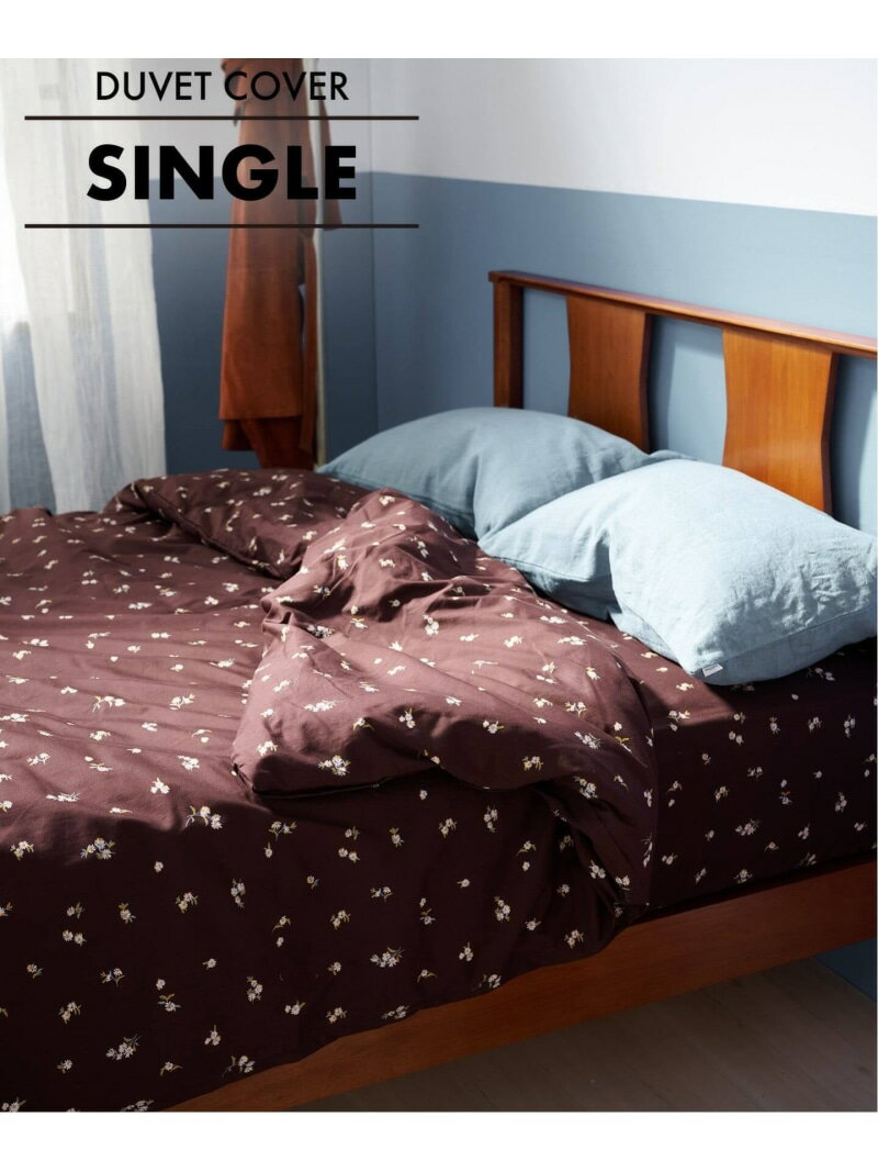 《予約》FLORAL DUVET COVER S 掛け布団カバー シングル JOURNAL STANDARD FURNITURE ジャーナルスタン..