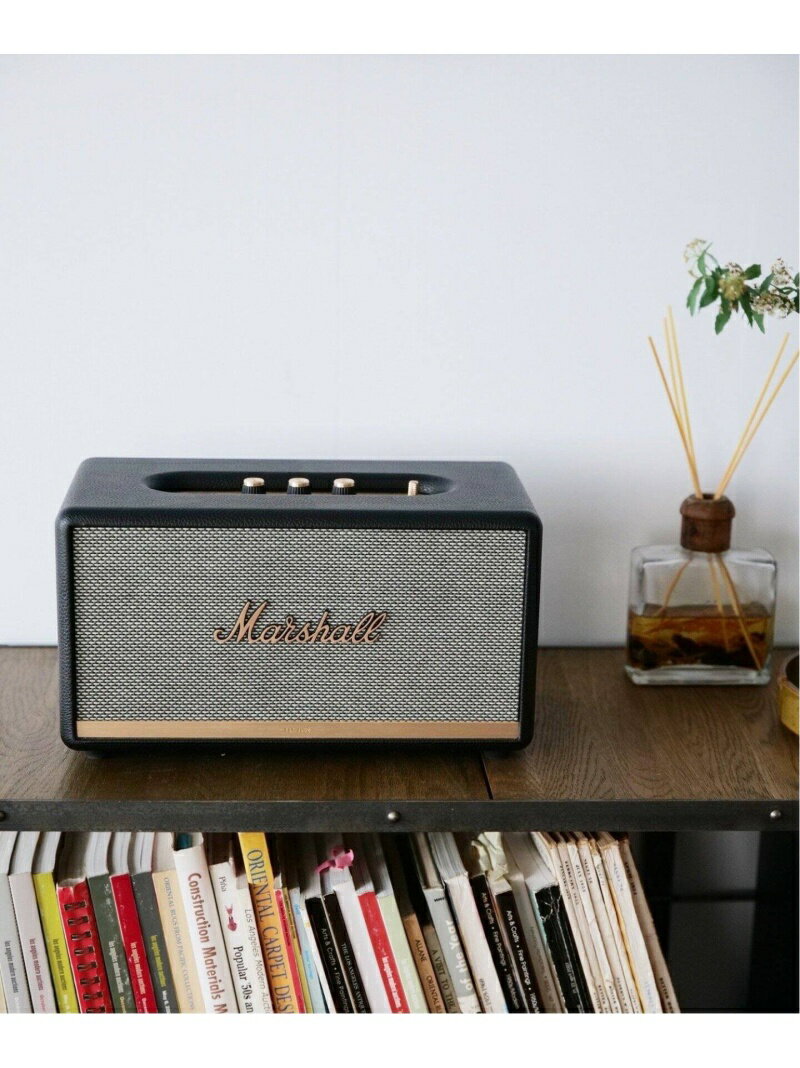 ★【Marshall/マーシャル】STANMORE II BLACK スピーカー JOURNAL STANDARD FURNITURE ジャーナルスタンダードファニチャー 食器・調理器具・キッチン用品 キッチン家電 ブラック【送料無料】[Rakuten Fashion]