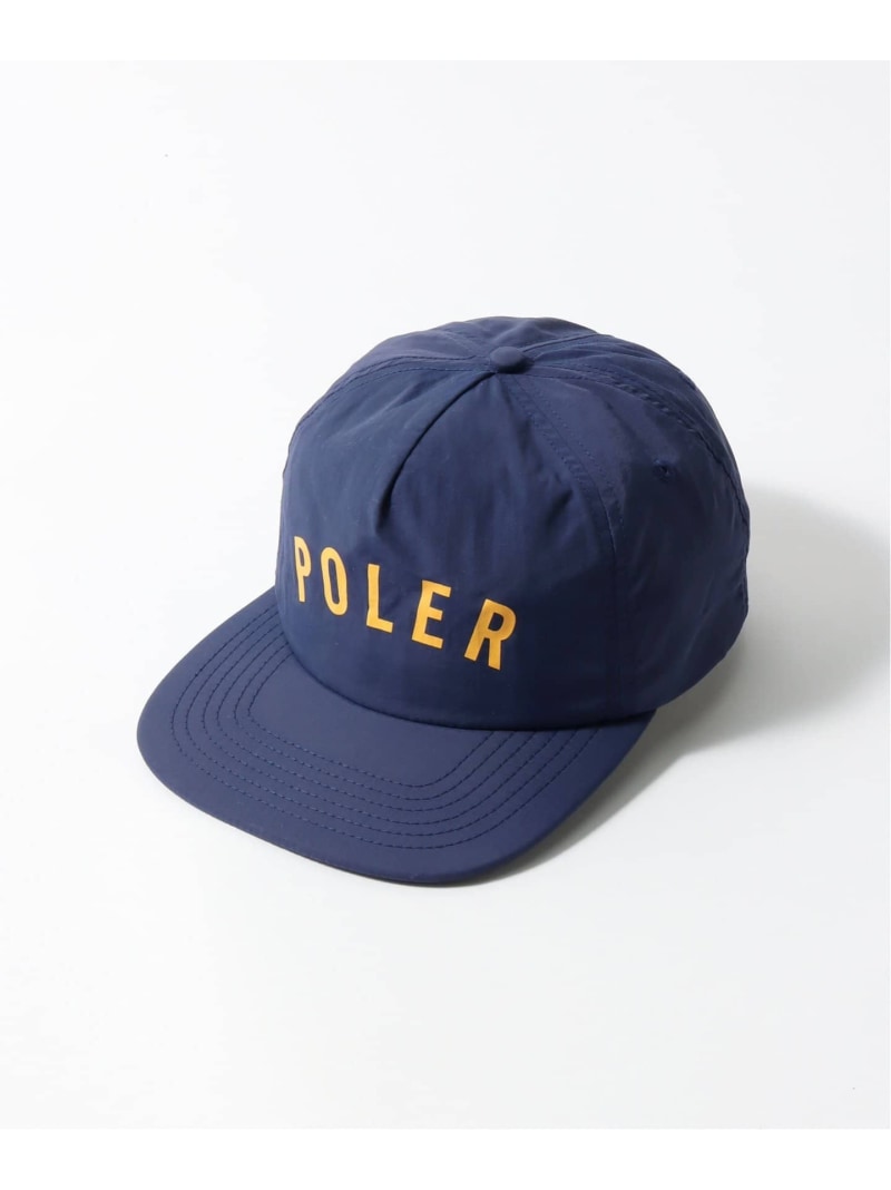 【SALE／30%OFF】【POLeR / ポーラー】 US POLeR STATE ナイロンキャップ JOURNAL STANDARD relume ジャーナル スタンダード レリューム 帽子 キャップ ネイビー ブラック グレー【RBA_E】[Rakuten Fashion]