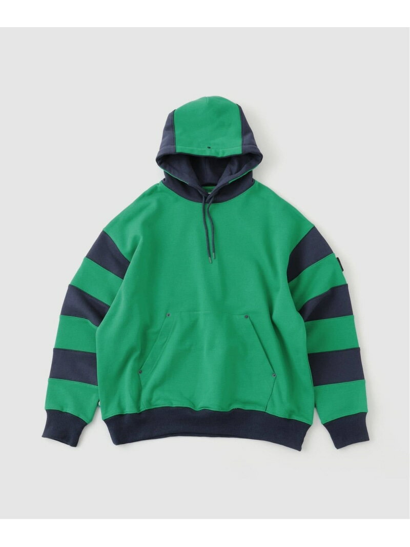 PHINGERIN / フィンガリン BORDER PATCH HOODIE JOURNAL STANDARD ジャーナル スタンダード トップス ..