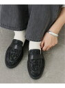 【Mollini/モリーニ】FLORAL MESH LEATHER JOURNAL STANDARD ジャーナル スタンダード シューズ・靴 ローファー ブラッ...
