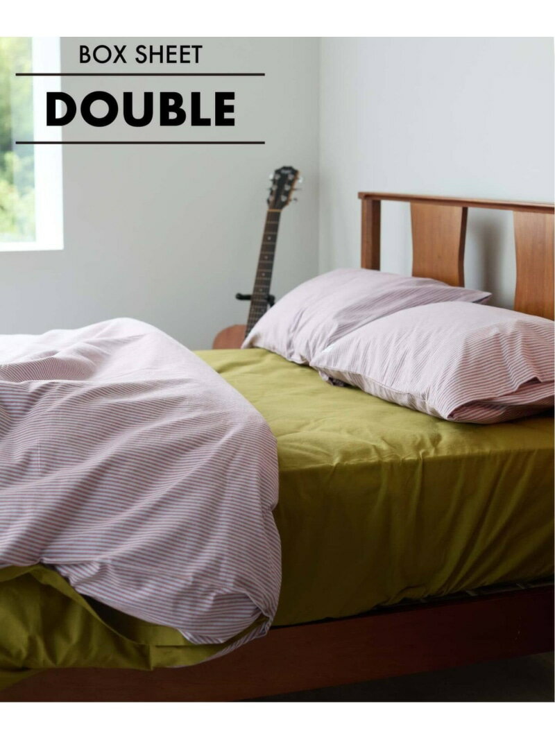 【CAEDExACME】BOX SHEET D ボックスシーツ ダブル JOURNAL STANDARD FURNITURE ジャーナルスタンダー..