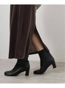 《予約》RELUME ヒールショートブーツ JOURNAL STANDARD relume ジャーナル スタンダード レリューム シューズ・靴 ブーツ ブラック...