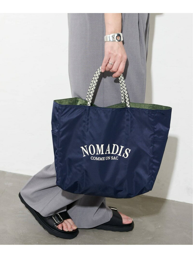 《追加予約2》【NOMADIS/ノマディス】 SAC2W:トートバック JOURNAL STANDARD ジャーナル スタンダード バッグ トートバッグ ネイビー ピンク【先行予約】 【送料無料】 Rakuten Fashion