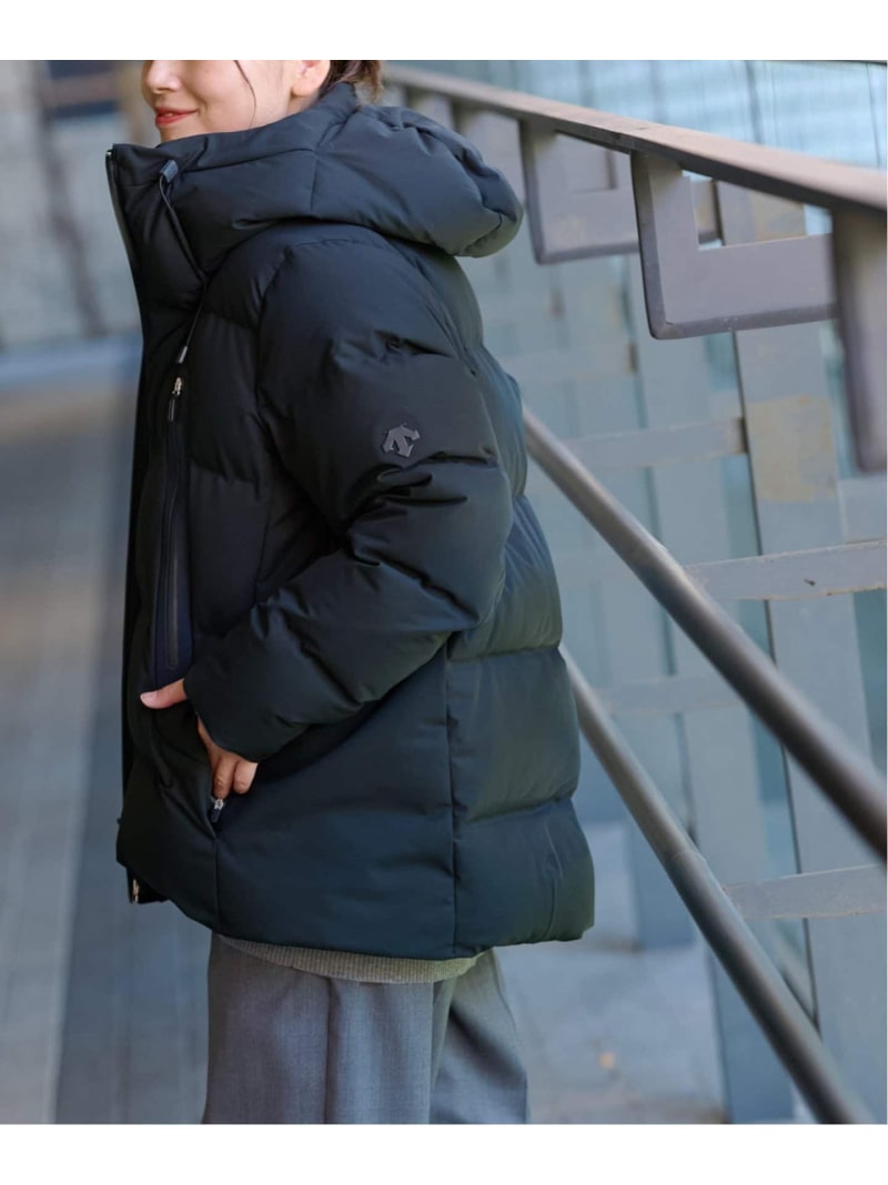 【DESCENTE ALLTERRAIN】OVER SIZED JACKET MOUNTAINEER S:ダウンジャケット JOURNAL STANDARD ジャーナル スタンダード ジャケット・アウター ダウンジャケット・ダウンベスト ブラック【送料無料】[Rakuten Fashion]