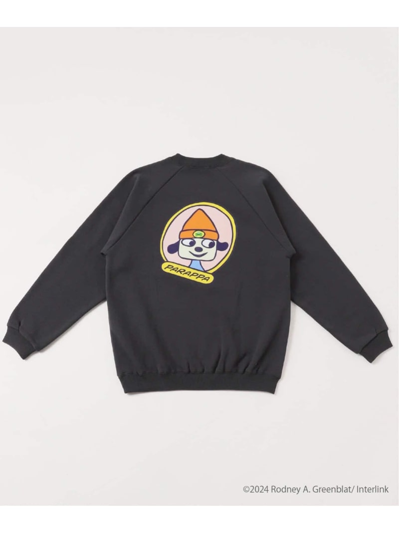 【Parappa The Rapper / パラッパラッパー*relume】別注 プリントスウェット JOURNAL STANDARD relume ジャーナル スタンダード レリューム トップス スウェット・トレーナー ブラック【送料無料】[Rakuten Fashion]