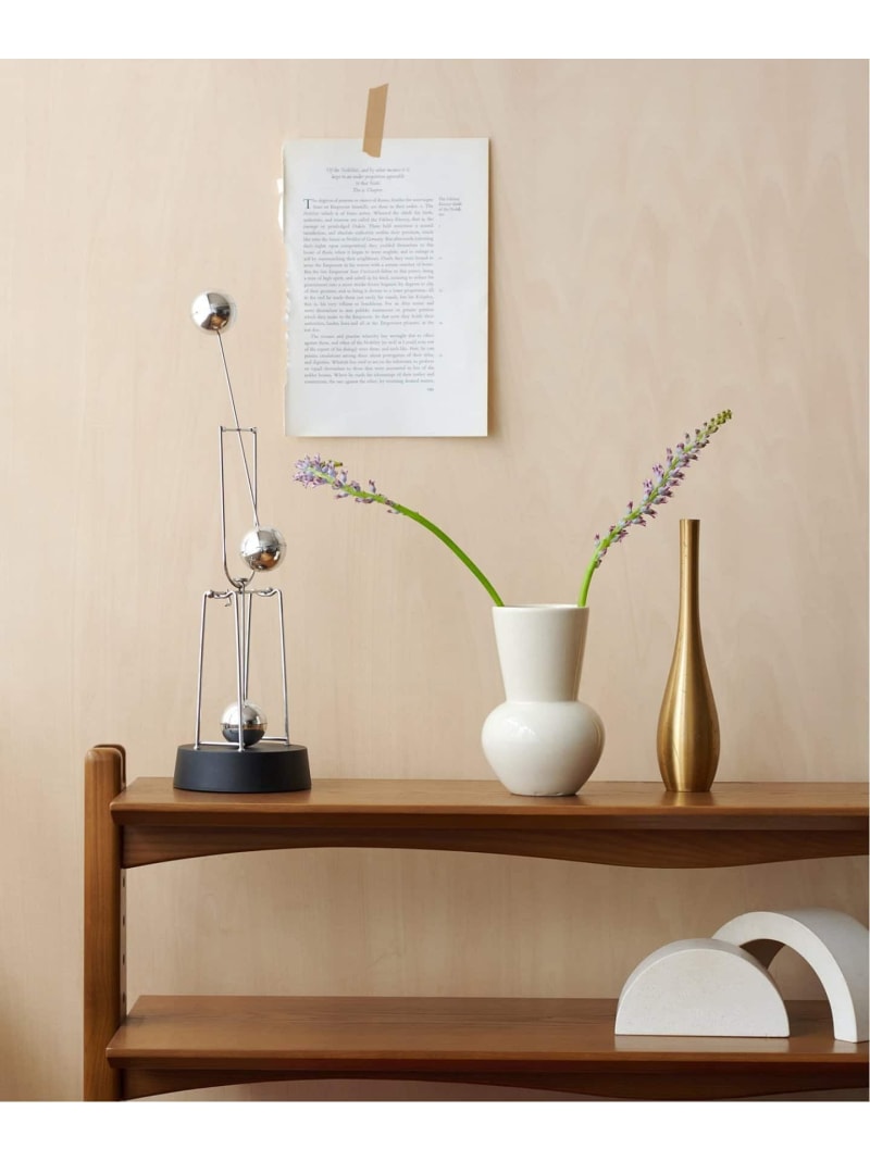 【NR CERAMICS/エヌアールセラミック】PLAIN VASE フラワーベース JOURNAL STANDARD FURNITURE ジャーナルスタンダードファニチャー インテリア・生活雑貨 フラワーベース・花瓶 ベージュ ホワイト【送料無料】[Rakuten Fashion]