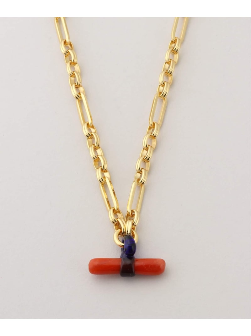 Rakuten - 【SANDRALEXANDRA/サンドラアレキサンドラ】 T-BAR GLASS MIXED CHAIN N JOURNAL STANDARD ジャーナル スタンダード アクセサリー・腕時計 ネックレス ピンク【送料無料】[Rakuten Fashion]