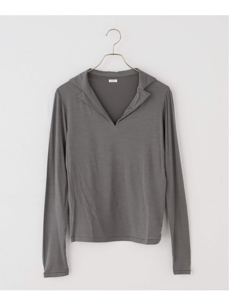 Rakuten - 【MALU/マル】CLAIRE JOURNAL STANDARD ジャーナル スタンダード トップス カットソー・Tシャツ グレー【送料無料】[Rakuten Fashion]