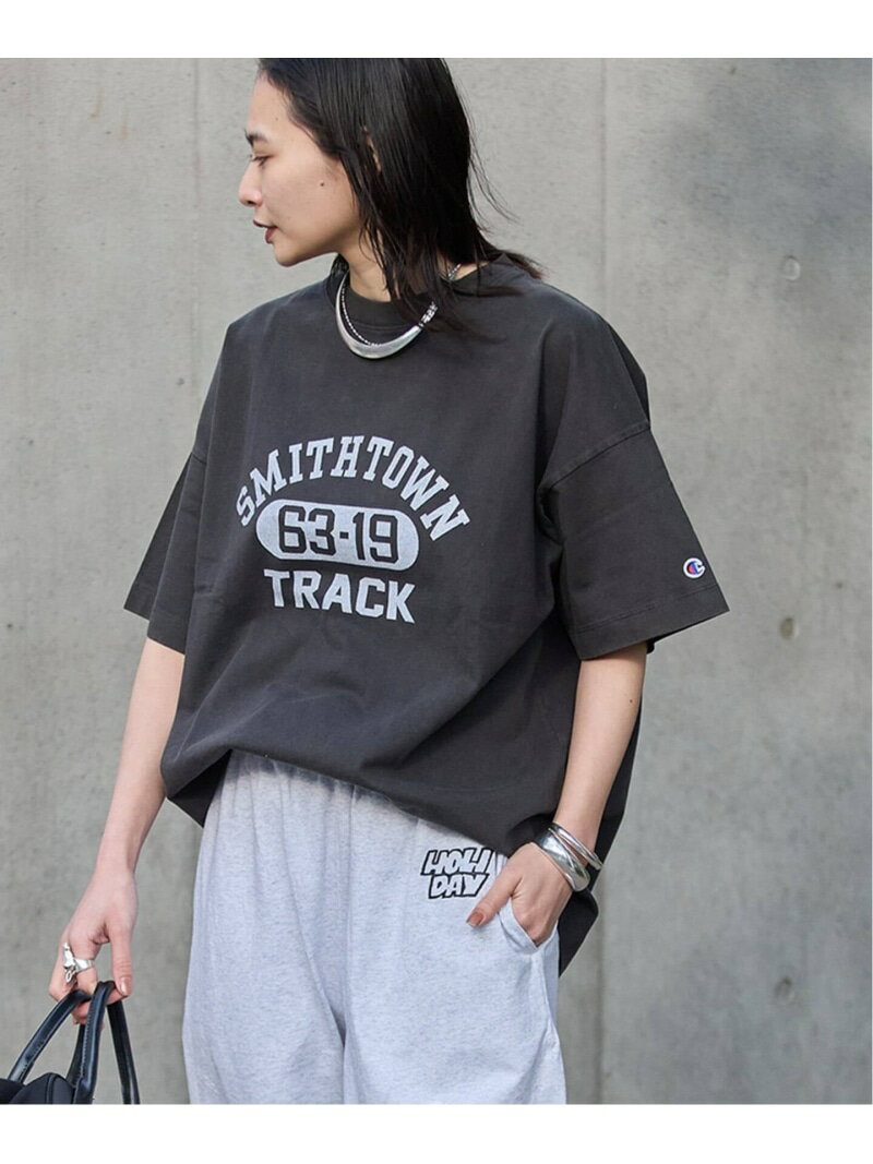 樂天商城 - 《予約》別注【CHAMPION/チャンピオン】16/1 Jersey T-SHIRT JOURNAL STANDARD ジャーナル スタンダード トップス カットソー・Tシャツ ピンク ブルー ブラウン グレー ブラック【先行予約】*【送料無料】[Rakuten Fashion]