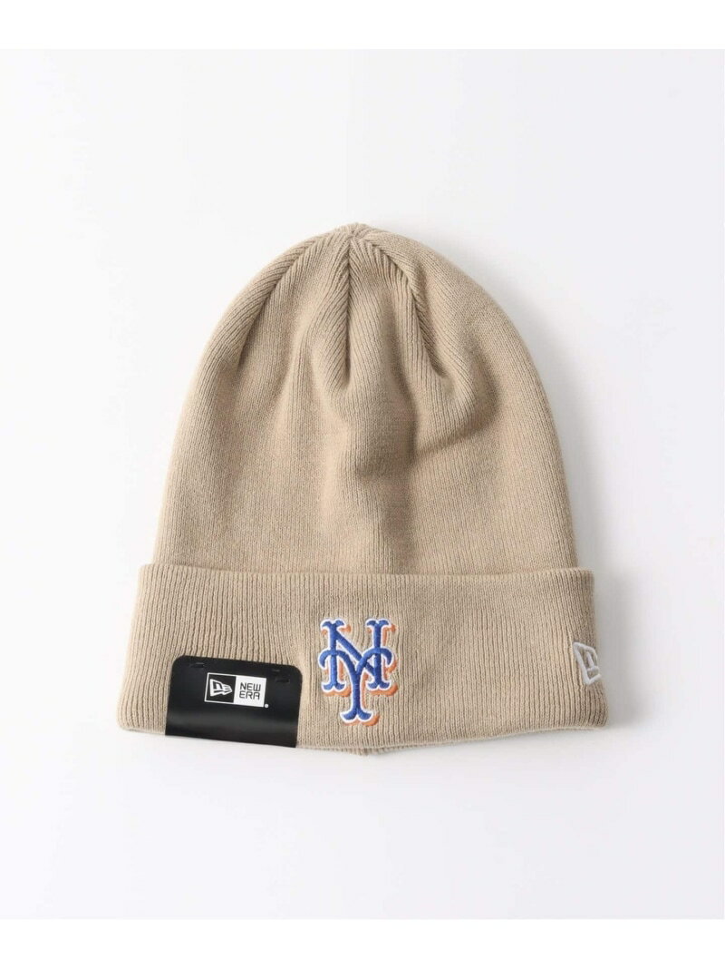NEW ERA / Cuff Knit Mets 14109626 JOURNAL STANDARD ジャーナル スタンダード 帽子 ニット帽 ビーニー ベージュ【送料無料】 Rakuten Fashion
