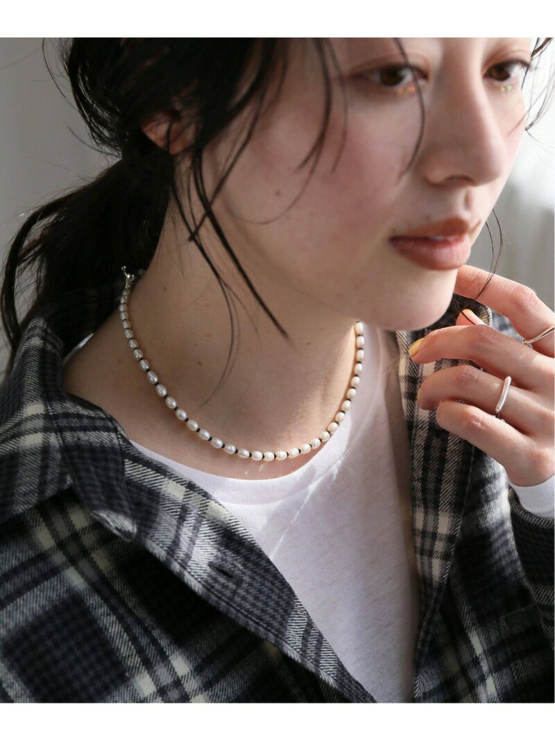 【LES BONBON/ル ボンボン】 MELLOW PEAR CHOKER JOURNAL STANDARD ジャーナル スタンダード アクセサリー・腕時計 ネックレス ホワイト【送料無料】[Rakuten Fashion]