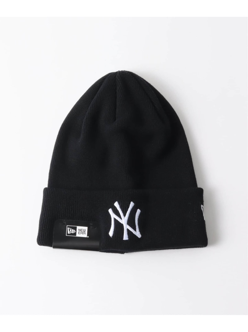 NEW ERA / Cuff Knit Yankees 14109625 JOURNAL STANDARD ジャーナル スタンダード 帽子 ニット帽 ビーニー ブラック【送料無料】 Rakuten Fashion