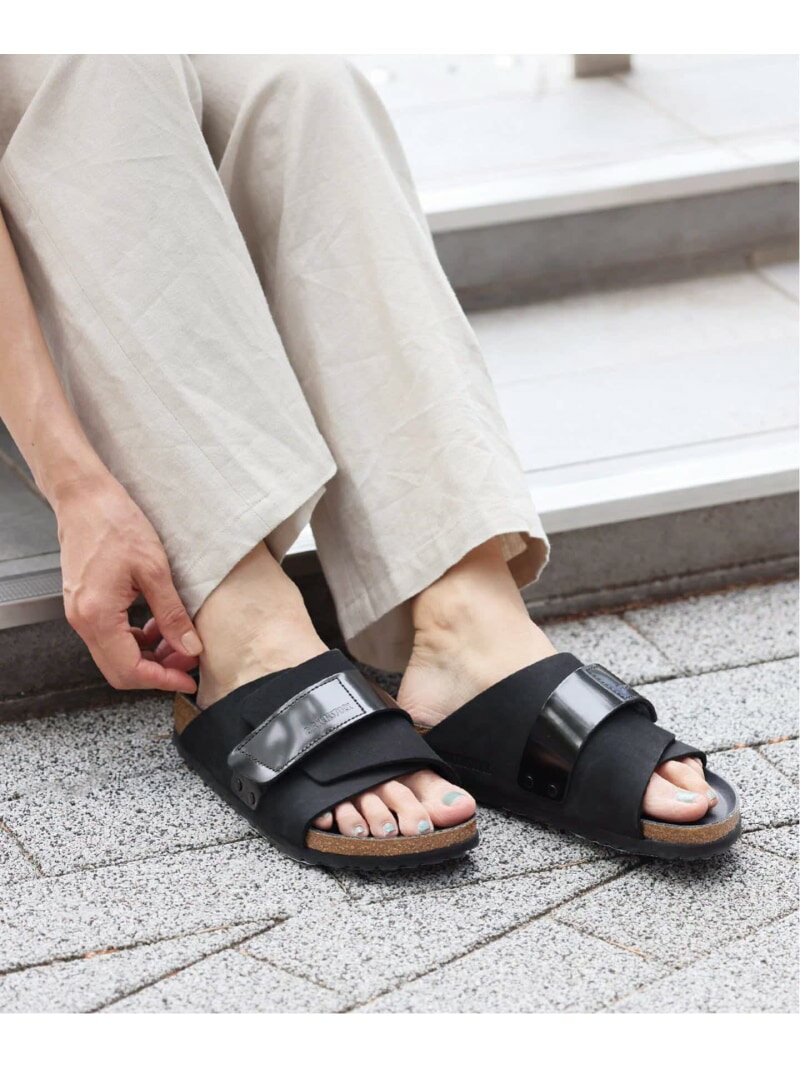 《予約》【BIRKENSTOCK/ビルケンシュトック】KYOTO:サンダル JOURNAL STANDARD relume ジャーナル スタンダード レリューム シューズ 靴 サンダル ブラック【先行予約】 【送料無料】 Rakuten Fashion