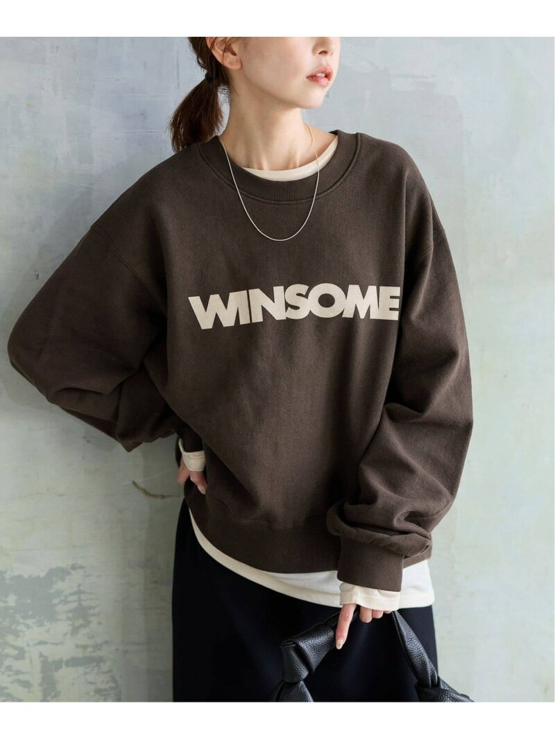 Rakuten - 《WEB限定追加3》WINSOME SWEAT JOURNAL STANDARD ジャーナル スタンダード トップス スウェット・トレーナー ホワイト ブラウン【送料無料】[Rakuten Fashion]