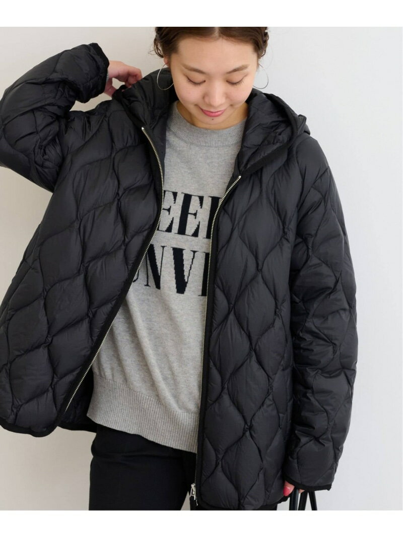 《追加予約》別注【TAION / タイオン】 フードダウンコート JOURNAL STANDARD relume ジャーナル スタンダード レリューム ジャケット・アウター ダウンジャケット・ダウンベスト ブラック ネイビー ブラウン【先行予約】*【送料無料】[Rakuten Fashion]のサムネイル