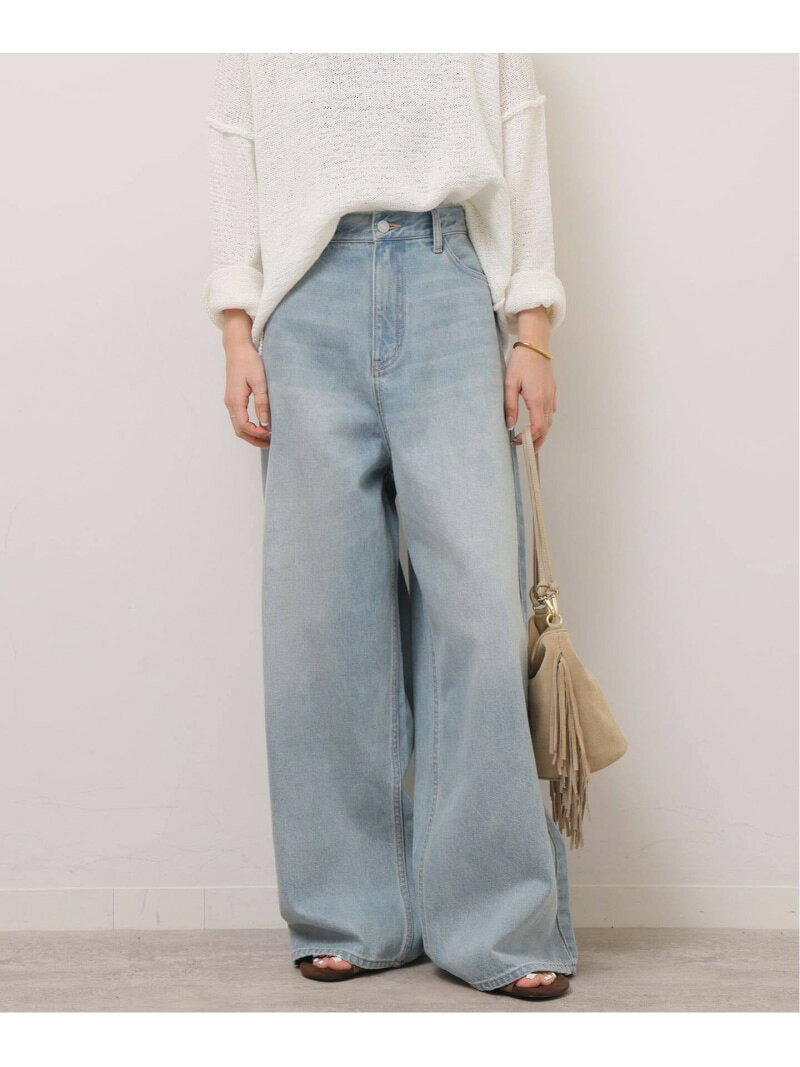 樂天商城 - 《一部WEB限定追加》バギーDENIM JOURNAL STANDARD relume ジャーナル スタンダード レリューム パンツ ジーンズ・デニムパンツ ブラック ブルー【送料無料】[Rakuten Fashion]