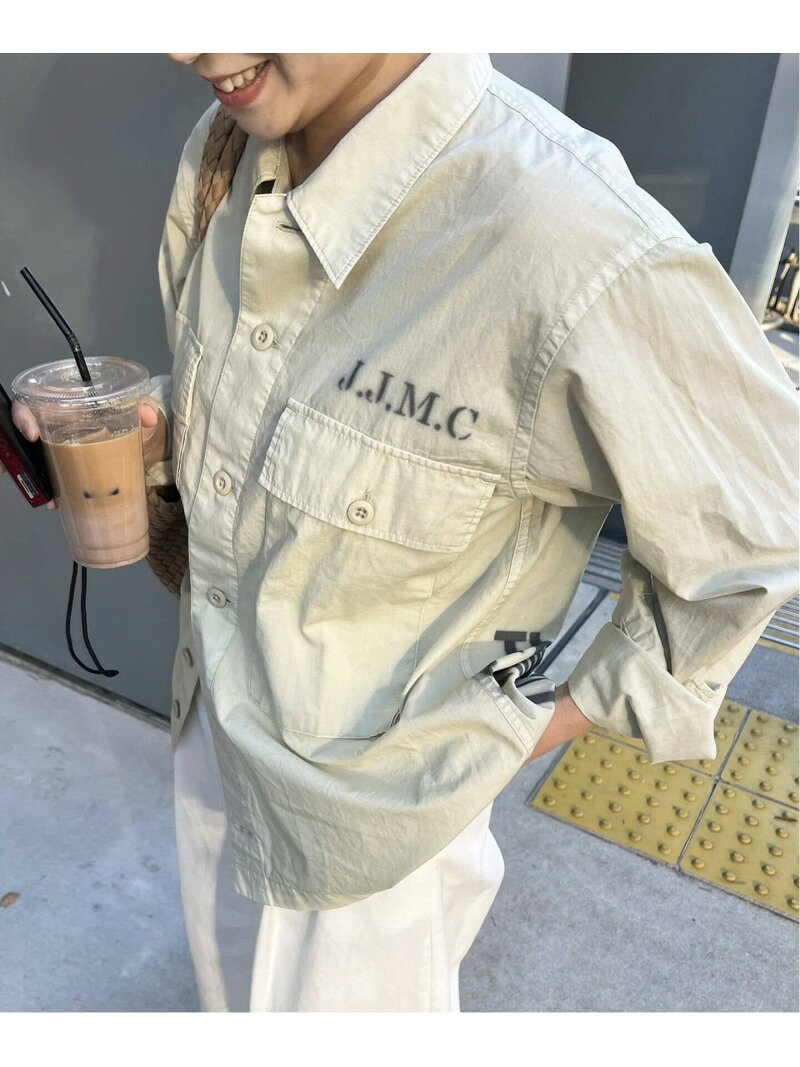 《追加》別注ファティーグシャツ JOURNAL STANDARD ジャーナル スタンダード トップス シャツ・ブラウス カーキグリーン ベージュ