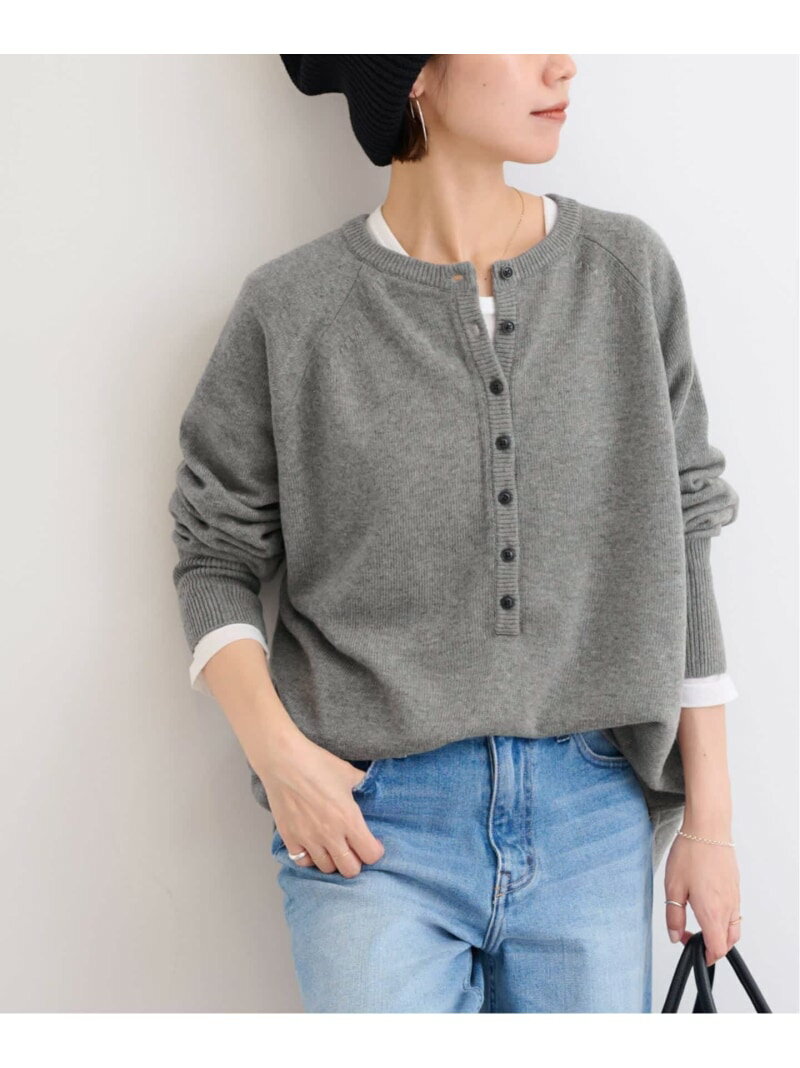 《追加 / 新色》ウールミックス2WAYビッグプルオーバー JOURNAL STANDARD relume ジャーナル スタンダード レリューム トップス ニット グレー ブラウン レッド ピンク【送料無料】[Rakuten Fashion]のサムネイル