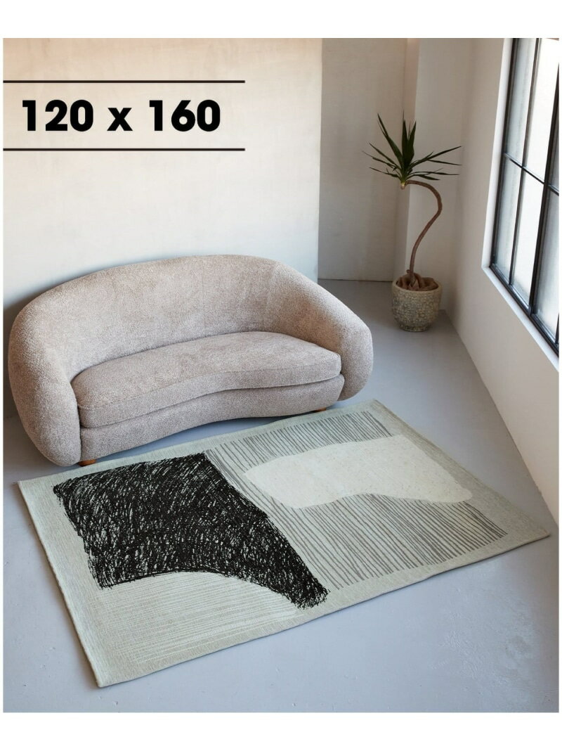 《予約》TEXTURE ISLAND RUG 120X160 テクスチャーアイランドラグ JOURNAL STANDARD FURNITURE ジャーナルスタンダードファニチャー インテリア・生活雑貨 カーペット・ラグ・マット ブラウン【先行予約】*【送料無料】[Rakuten Fashion]