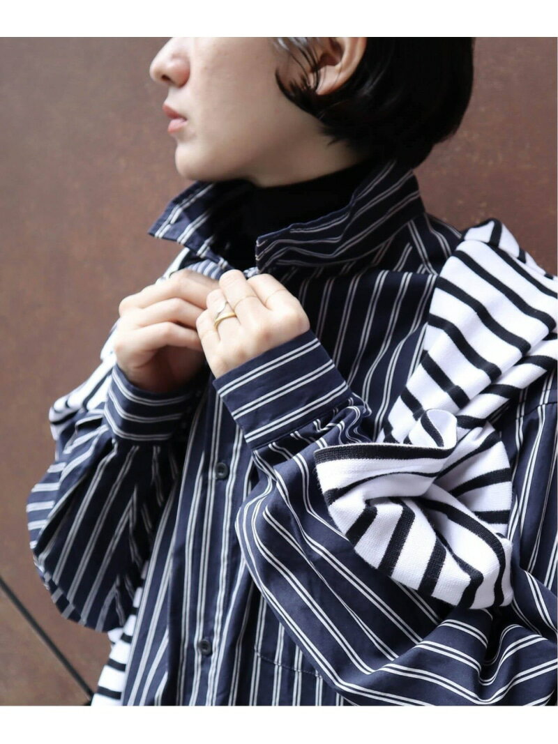 【NOV】ドレス journal standard luxe ジャーナルスタンダード ラックス ワンピース・ドレス シャツワンピース ネイビー【送料無料】[Rakuten Fashion]