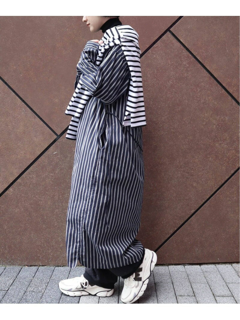 【NOV】ドレス journal standard luxe ジャーナルスタンダード ラックス ワンピース・ドレス シャツワンピース ネイビー【送料無料】[Rakuten Fashion]