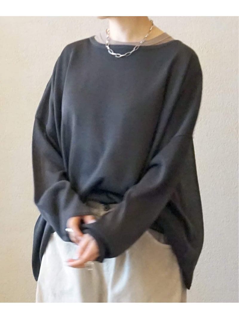 樂天商城 - HGテンジク ワイドプルオーバー journal standard luxe ジャーナルスタンダード ラックス トップス ニット ベージュ ブラウン グレー ピンク【送料無料】[Rakuten Fashion]